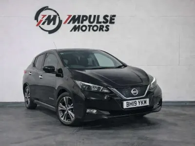Used Nissan Leaf N-Connecta 39 kW (54 HP) 2019 Black Hatchback