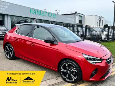 Used Vauxhall Corsa Edition 75 HP (55 kW) 2021 Red Hatchback