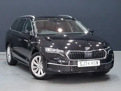 Used Skoda Octavia SE L 150 HP (110 kW) 2024 Black Estate