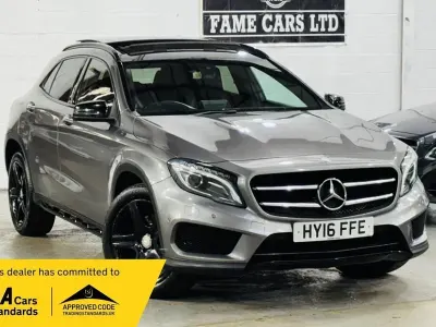 Used Mercedes GLA220 AMG line 177 HP (130 kW) 2016 Grey SUV