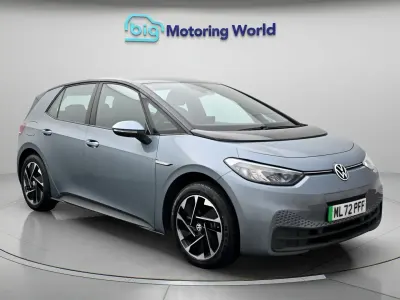 Used VW ID.3 Pure 110 kW (150 HP) 2021 Blue Hatchback