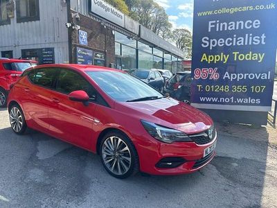 Used Vauxhall Astra SRi 144 HP (105 kW) 2020 Red Hatchback