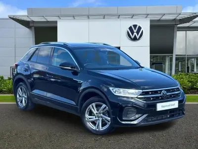 Used VW T-Roc R-line 150 HP (110 kW) 2022 Black SUV