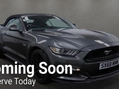 Used Ford Mustang GT Convertible 2019 Grey Cabriolet