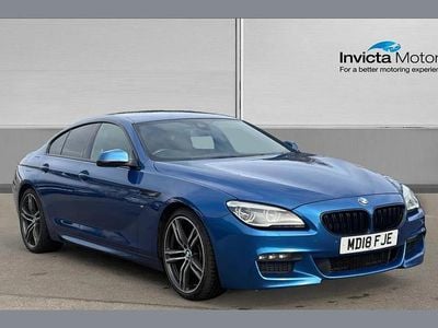Used BMW 640 M Sport 313 HP (230 kW) 2018 Blue Coupe