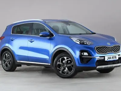 Used Kia Sportage 132 HP (97 kW) 2019 Blue SUV