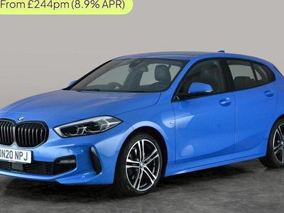 Used BMW 118 M Sport 140 HP (102 kW) 2020 Blue Hatchback