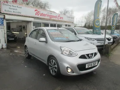 Used Nissan Micra S 80 HP (58 kW) 2016 Silver Hatchback