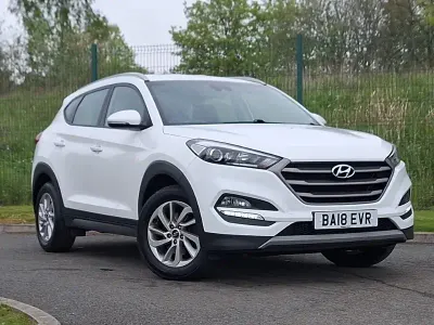Usado Hyundai Tucson SE 132 HP (97 kW) 2018 Branco SUV