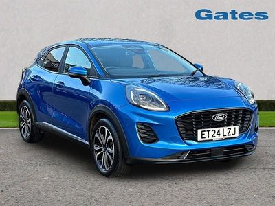 Blue Used 2024 Ford Puma Titanium Hatchback | £21,799 (Expensive)