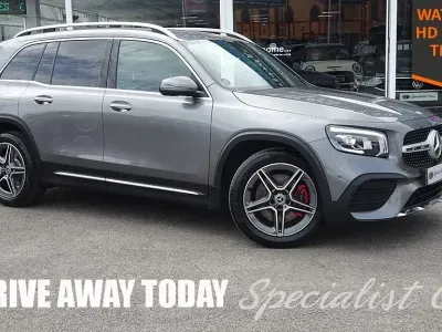 Begagnad Mercedes GLB220 AMG line 190 HK (139 kW) 2021 Grå SUV