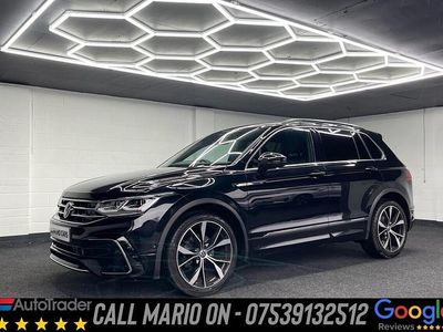 Black Used 2021 VW Tiguan R-line SUV | £18,490 (Fair price)