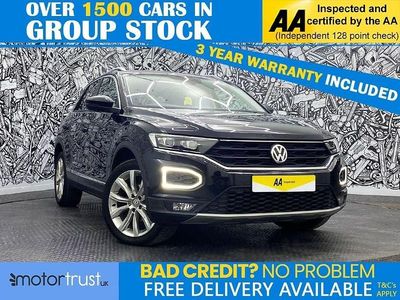 Used VW T-Roc SEL 115 HP (84 kW) 2019 Black SUV