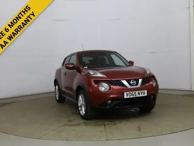 Used Nissan Juke Acenta Premium 117 HP (86 kW) 2015 Red SUV
