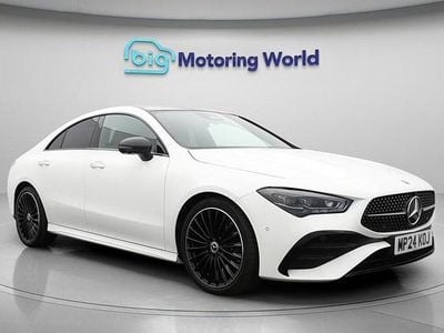 Used Mercedes CLA180 AMG line 150 HP (110 kW) 2024 White Sedan