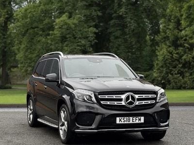 Used Mercedes GLS350 AMG line 258 HP (189 kW) 2018 Black SUV