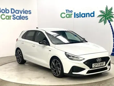 Used Hyundai i30 N Line 160 HP (117 kW) 2021 White Hatchback