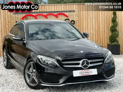 Used Mercedes C200 AMG line 184 HP (135 kW) 2014 Black mdnm6 Sedan