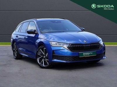 Begagnad Skoda Octavia SportLine 147 HK (108 kW) 2025 Blå Kombi