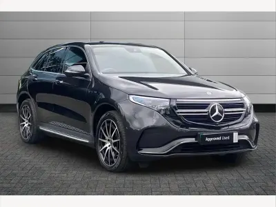 Usado Mercedes EQC400 AMG line 300 kW (408 HP) 2024 Cinzento SUV