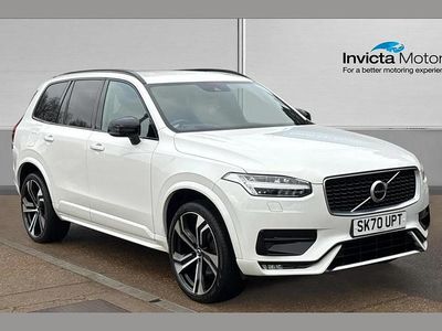White Used 2020 Volvo XC90 R-Design Pro SUV | £32,499 (Fair price)