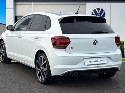 Used VW Polo GTI 200 HP (147 kW) 2020 White Hatchback