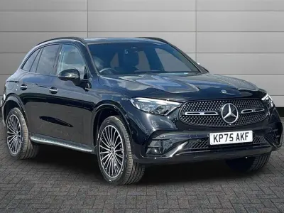 Used Mercedes GLC300e AMG line 313 HP (230 kW) 2025 Obsidian black Estate