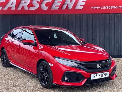 Used Honda Civic Sport 182 HP (133 kW) 2019 Red Hatchback