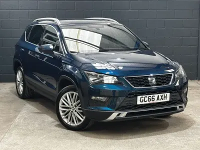 Usado Seat Ateca XCELLENCE 150 HP (110 kW) 2017 Azul SUV