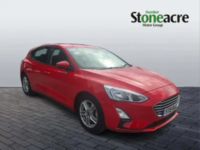 Used Ford Focus Zetec 125 HP (91 kW) 2019 Red Hatchback