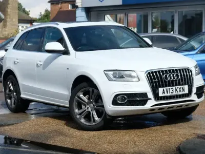 Used Audi Q5 S-line plus 175 HP (128 kW) 2013 White SUV