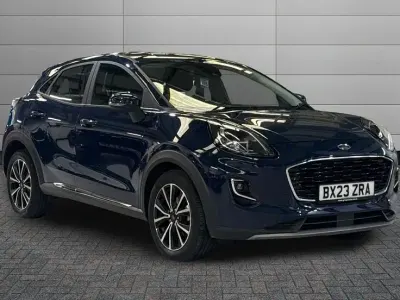Used Ford Puma Titanium 155 HP (114 kW) 2023 Blue SUV