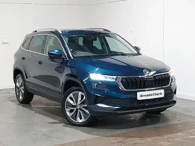 Used Skoda Karoq SE L 150 HP (110 kW) 2023 Blue SUV