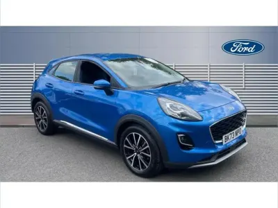 Usado Ford Puma Titanium 125 HP (91 kW) 2023 Azul SUV