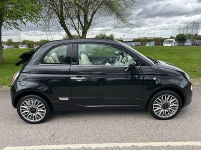 Begagnad Fiat 500C Lounge 69 HK (50 kW) 2015 Svart Cab