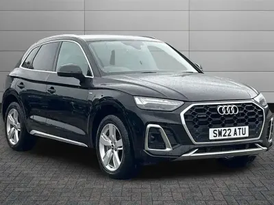 Used Audi Q5 S-Line 299 HP (219 kW) 2022 Black SUV