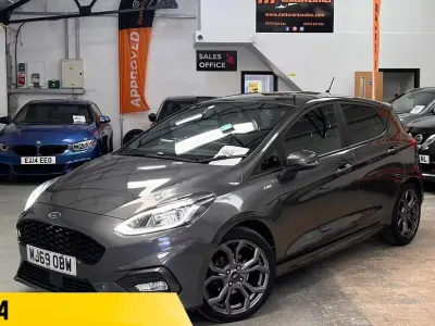 Used Ford Fiesta ST-Line 123 HP (90 kW) 2019 Grey Hatchback