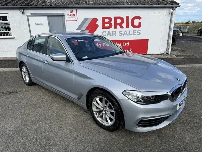 Used BMW 520 Comfort Edition 190 HP (139 kW) 2018 Glacier silver Sedan