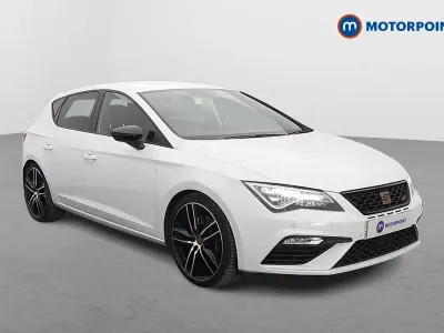 Used Seat Leon CUPRA 290 HP (213 kW) 2019 White Hatchback