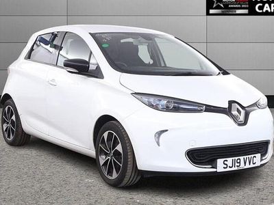 Used Renault Zoe Dynamique 80 kW (109 HP) 2019 White Hatchback
