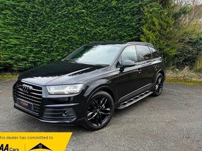 Used Audi Q7 S-Line 272 HP (200 kW) 2018 Black SUV