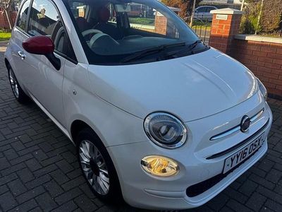 Used Fiat 500 Pop Star 69 HP (50 kW) 2016 White Hatchback