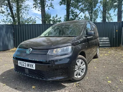 Used VW Caddy Pro 102 HP (75 kW) 2023 Black MPV