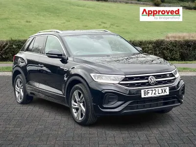 Begagnad VW T-Roc R-line 150 HK (110 kW) 2022 Svart SUV