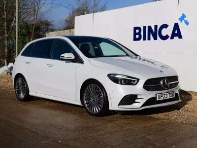 Used Mercedes B200 AMG Line Premium Plus 163 HP (119 kW) 2023 White Hatchback