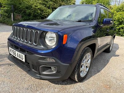 Used Jeep Renegade Longitude 120 HP (88 kW) 2016 Blue SUV