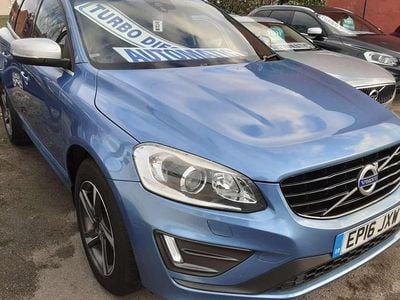 Used Volvo XC60 R-Design 190 HP (139 kW) 2016 Blue SUV
