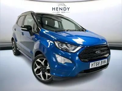 Used Ford Ecosport ST-Line 138 HP (101 kW) 2018 Blue SUV