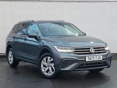Grey Used 2021 VW Tiguan Allspace Life SUV | £26,498 (A bit pricey)