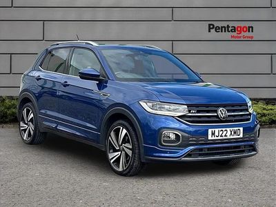 Used VW T-Cross R-line 108 HP (79 kW) 2022 Blue SUV